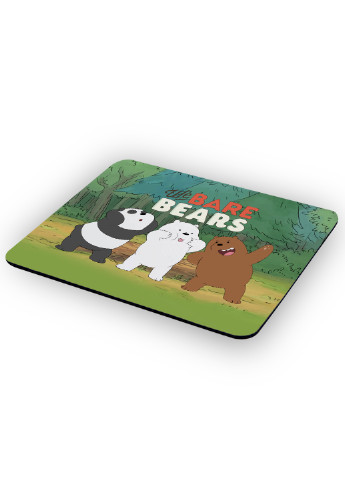 Килимок для мишки Вся правда про ведмедів (We Bare Bears) (25108-2667) 22х18 см MobiPrint (222995201)