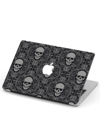 Чехол пластиковый для Apple MacBook Pro 16 A2141 Паттерн черепа (Skull pattern) (9494-2452) MobiPrint (218861716)