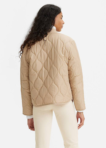 Бежевая демисезонная куртка Levi's