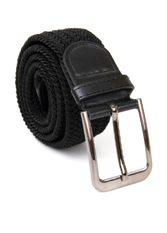 Текстильный ремень мужской классика 20521 Черный Vintage (235781296)
