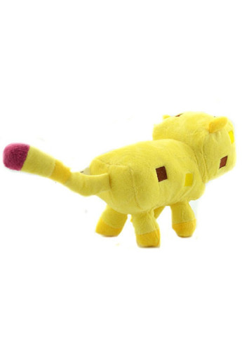 М'яка плюшева іграшка Оцелот із гри Майнкрафт Жовтий кіт Ozelot Minecraft 45 см (72603-Нов) Francesco Marconi (251462408)