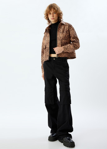 Світло-коричнева демісезонна куртка KOTON