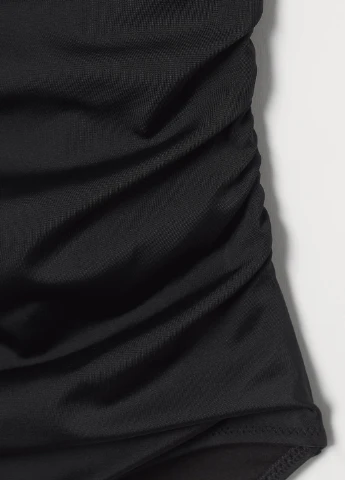 Чорний літній купальник суцільний, майо H&M