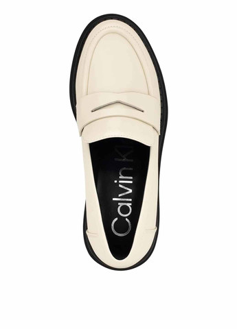 Calvin Klein Туфли лоферы молочный з искусственная кожа, сша — демисезон (366560998)