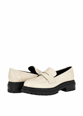 Calvin Klein Туфли лоферы молочный з искусственная кожа, сша — демисезон (366560998)