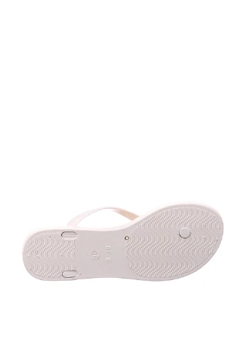 Белые шлепанцы DF-Shoes