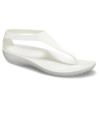 Белые сандалии Crocs