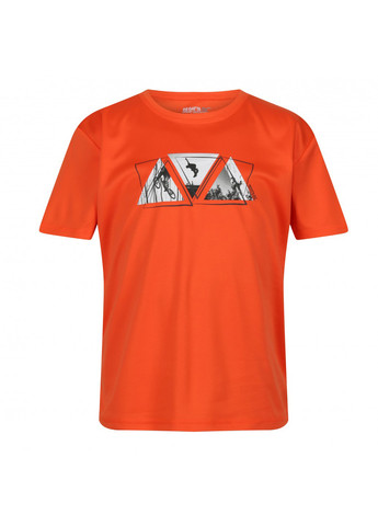 Оранжевая демисезонная футболка Regatta