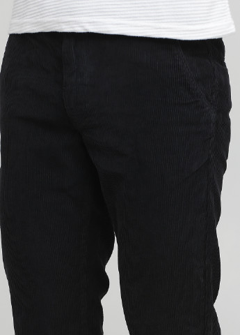 Черные кэжуал демисезонные зауженные брюки Lerros