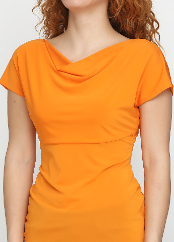 Оранжевая летняя блуза Sassofono