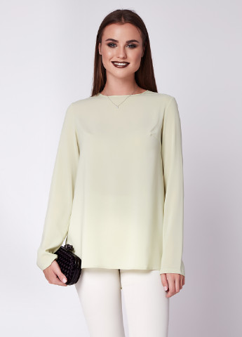 Бледно-зеленая демисезонная блуза Gioia