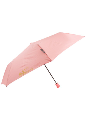 Розовый женский складной зонт полуавтомат 95 см Happy Rain (255709724)