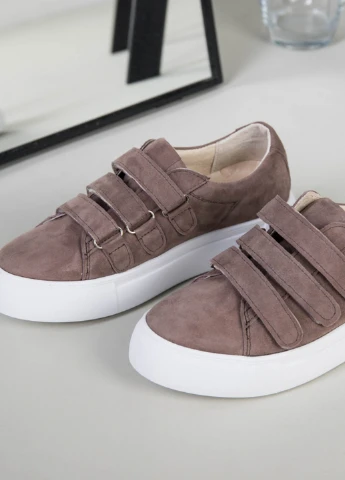 Темно-бежеві кеди shoesband Brand