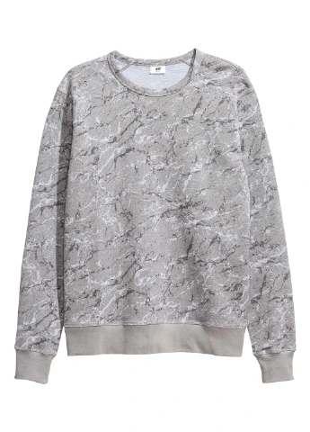 Серый свитшот H&M (23825128)
