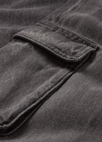 Темно-серые демисезонные карго джинсы C&A