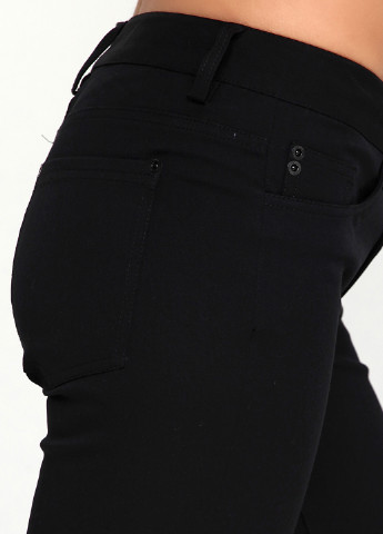 Черные кэжуал демисезонные прямые брюки InWear