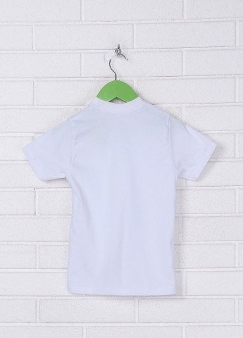 Біла літня футболка з коротким рукавом Shik