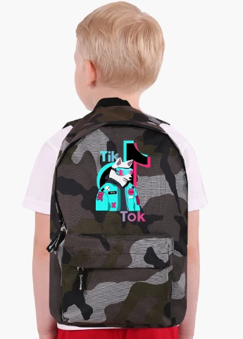 Детский рюкзак Волк Тик Ток (Wolf TikTok) (9263-1645) MobiPrint (217075148)