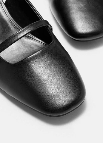 SHEIN Туфлі чорний з штучна шкіра, китай — демісезон (367574094)