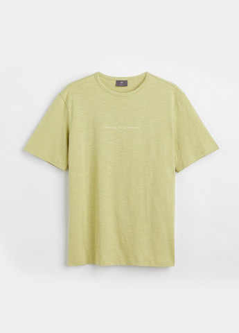 Зеленая футболка H&M