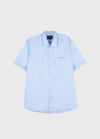 Голубой кэжуал рубашка однотонная Centerline