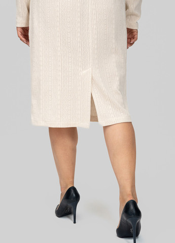 Молочна кежуал сукня сукня светр A'll Posa однотонна