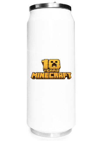 Термобанка Майнкрафт (Minecraft) (31091-1171) термокружка MobiPrint (218988259)