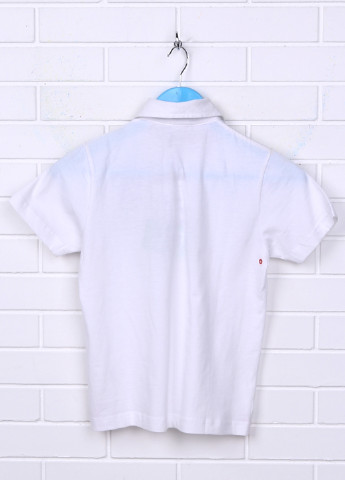 Белая детская футболка-поло для мальчика Element
