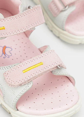 Цветные кэжуал сандалии Ecco на липучке