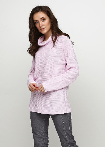 Блідо-рожевий демісезонний светр Signature