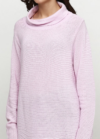 Блідо-рожевий демісезонний светр Signature