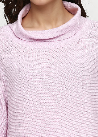 Бледно-розовый демисезонный свитер Signature