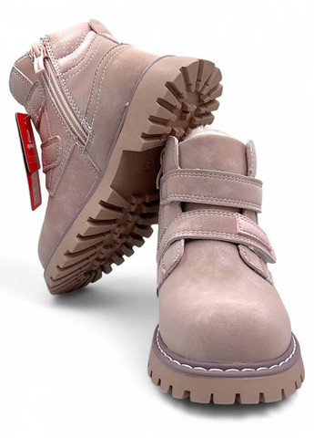 Пудровые кэжуал зимние ботинки Apawwa