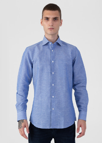 Синяя рубашка Arber