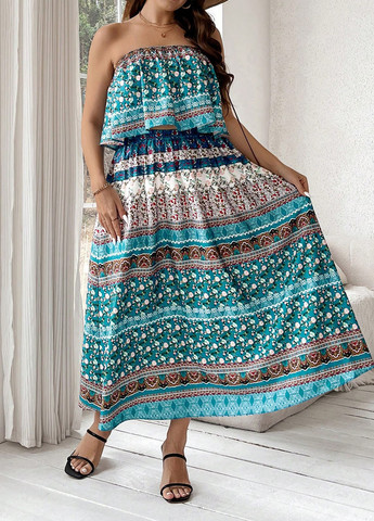 Костюм (топ, спідниця) SHEIN (322852385)