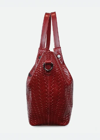 Модний жіночий велика класична сумка 8622 червона Fashion Сумка (226760525)