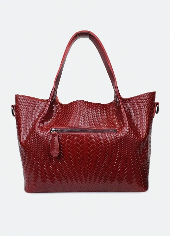 Модний жіночий велика класична сумка 8622 червона Fashion Сумка (226760525)