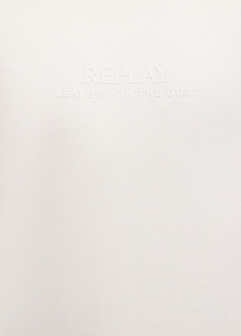 Белая футболка Replay