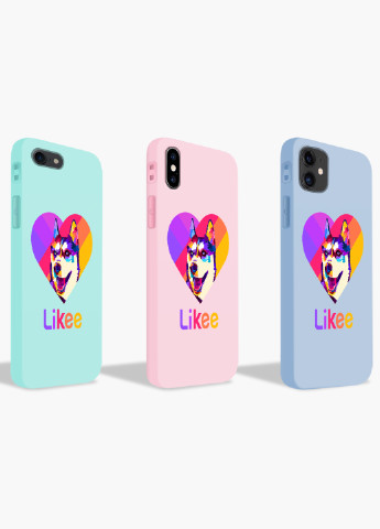 Чохол силіконовий Apple Iphone X Лайк Лайка (Likee) (6129-1598) MobiPrint (219485870)