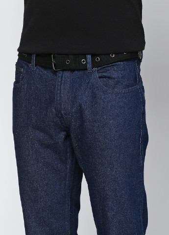 Синие демисезонные прямые джинсы Pierre Cardin