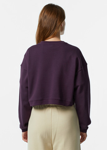 Фиолетовый свитшот Les Benjamins однотонный без декора (329148565)