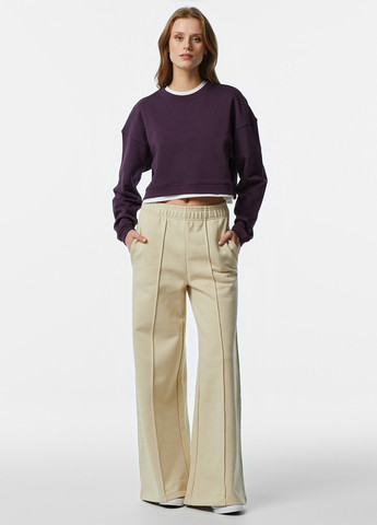 Фиолетовый свитшот Les Benjamins однотонный без декора (329148565)