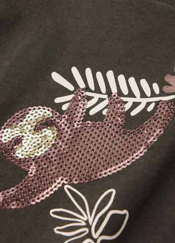 Темно-коричневая летняя футболка Cool Club