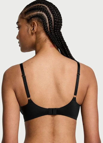 Черный демисезонный комплект (бюстгальтер, трусики) Victoria's Secret