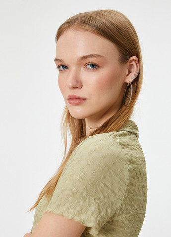 Оливковая блуза KOTON