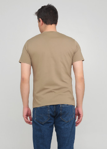 Оливкова футболка Massimo Dutti