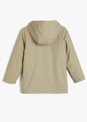 Оливковая (хаки) демисезонная куртка KOTON