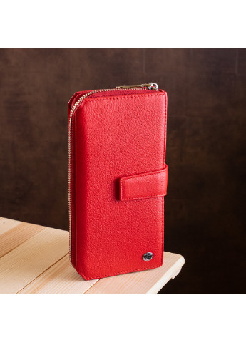 Жіночий шкіряний гаманець 10,5х20х3,5 см st leather (229459404)