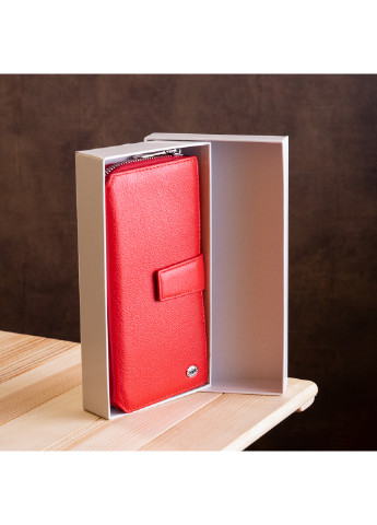 Жіночий шкіряний гаманець 10,5х20х3,5 см st leather (229459404)