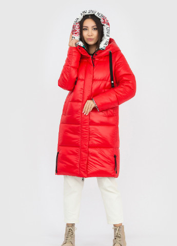Красная зимняя куртка KTL&Kattaleya